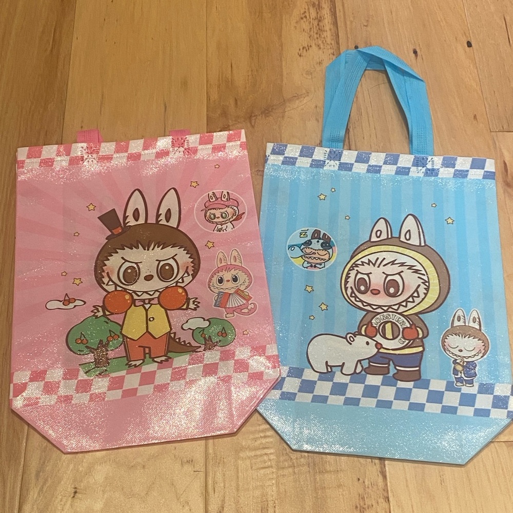 Labubu reusable bags